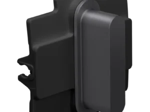 Niko Toggle 2-Voudige afdekplaat h71 voor 1 enkelv schak + 1 stopc alu black brushed RAL: 000 20 00 (kopie) Niko Toggle alu black brushed RAL: 000 20 00