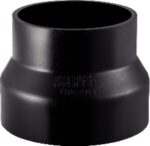 Geberit PE D 63-56 mm reductie centrisch kort