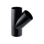 Geberit afvoer PE fitting T-stuk 45° 63X40 mm