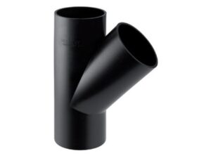 Geberit afvoer PE fitting T-stuk 45°