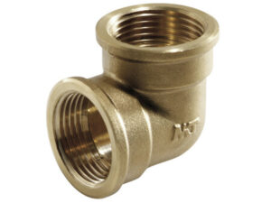 Viega Messing bocht FF 3/8 duim (kopie) Messing Bocht 90° F x F
