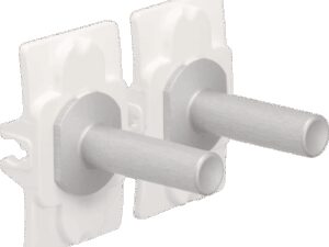 NIKO Toggle set voor tweevoudige schakelfuncties alu grijs Niko Toggle alu blue grey brushed