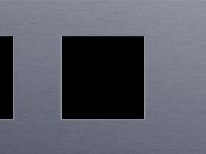 Niko Toggle 3-Voudige afdekplaat h71 vr 2 fct + enklv schak alu blue grey brushed RAL: 240 30 05