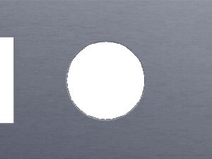 Niko Toggle 3-Voudige afdekplaat h71 vr fct + stopc + tweev schak alu blue grey brushed RAL: 240 30 05