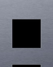 Niko Toggle 3-Voudige afdekplaat v71 vr enklv schak + 2 fct alu blue grey brushed RAL: 240 30 05