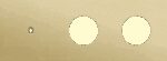 Niko Toggle 3-Voudige afdekplaat h71 vr 1 enklv schak + 2 stopc alu gold brushed RAL: 1000