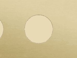 Niko Toggle 3-Voudige afdekplaat h71 vr 2 stopc + 1 tweev schak alu gold brushed RAL: 1000