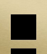 Niko Toggle 3-Voudige afdekplaat v60 vr enklv schak + 2 fct alu gold brushed RAL: 1000