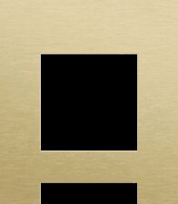 Niko Toggle 3-Voudige afdekplaat v60 vr tweev schak + 2 fct alu gold brushed RAL: 1000