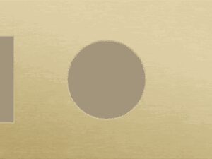 Niko Toggle 3-Voudige afdekplaat h71 vr fct + stopc + tweev schak alu gold brushed RAL: 1000