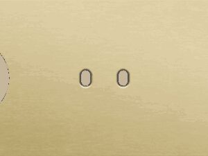 Niko Toggle 3-Voudige afdekplaat h71 vr stopc tweev + enkelv schak alu gold brushed RAL: 1000