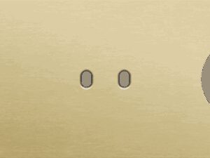 Niko Toggle 3-Voudige afdekplaat h71 vr enkelv + tweev schak + stopc alu gold brushed RAL: 1000