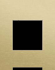 Niko Toggle 3-Voudige afdekplaat v71 vr tweev schak + 2 fct alu gold brushed RAL: 1000