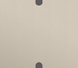 Niko Toggle 2-Voudige afdekplaat v71 vr 2 enklv schak steel champagne coated RAL: 080 70 10