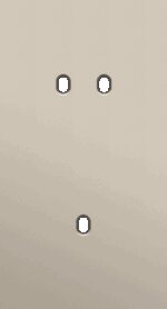 Niko Toggle 2-Voudige afdekplaat v71 vr 1 tweev + 1 enklv schak steel champagne coated RAL: 080 70 10