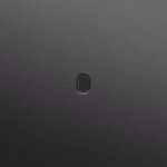 Niko Toggle Enkelvoudige afdekplaat voor 1 enkelv schak alu black brushed RAL: 000 20 00