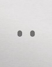 NIKO 3-Voudige afdekplaat v71 vr 3 tweev schak toggle Niko Toggle alu blue grey brushed