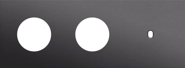 Niko Toggle 3-Voudige afdekplaat h71 vr 2 stopc + 1 enklv schak alu black brushed RAL: 000 20 00