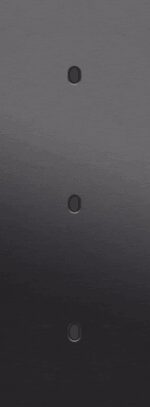 Niko Toggle 3-Voudige afdekplaat v71 vr 3 enklv schak alu black brushed RAL: 000 20 00