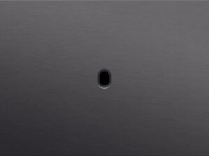 Niko Toggle 3-Voudige afdekplaat h71 vr 3 enklv schak alu black brushed RAL: 000 20 00