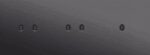 Niko Toggle 3-Voudige afdekplaat h71 vr 2 tweev + enklv schak alu black brushed RAL: 000 20 00