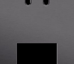 Niko Toggle 2-Voudige afdekplaat v71 vr tweev schak + fct alu black brushed RAL: 000 20 00