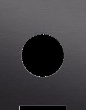 Niko Toggle 3-Voudige afdekplaat v71 vr tweev schak + stopc + fct alu black brushed RAL: 000 20 00