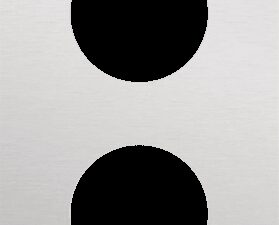 Niko Rocker en Toggle 2-Voudige afdekplaat 60 voor 2 stopcontacten alu grey brushed RAL: 000 80 00