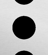 Niko Rocker en Toggle 3-Voudige afdekplaat 60 voor 1 stopcontact alu grey brushed RAL: 000 80 00