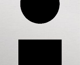Niko Rocker en Toggle 2-Voudige afdekplaat verticaal 60 mm centerafstand voor stopcontact en 1 functie, alu grey brushed RAL: 000 80 00