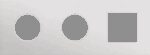 Niko Rocker en Toggle 3-Voudige afdekplaat horizontaal 71mm voor 2 stopcontacten en 1 functie, alu grey brushed RAL: 000 80 00