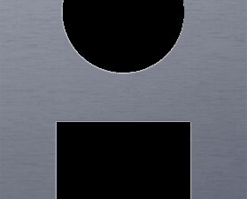Niko Rocker en Toggle 2-Voudige afdekplaat verticaal 60 mm centerafstand voor stopcontact en 1 functie, alu blue grey brushed RAL: 240 30 05