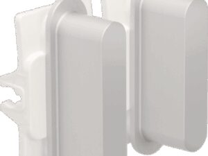 Niko Rocker Toets 2x alu grey brushed RAL: 000 80 00