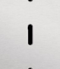 Niko Rocker 3-Voudige afdekplaat verticaal 60 mm centerafstand voor drie enkelvoudige schakelfuncties alu grey brushed RAL: 000 80 00