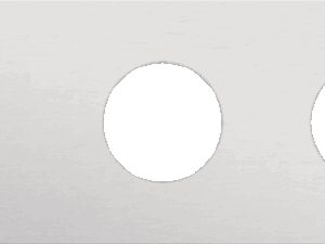 Niko Rocker 3-Voudige afdekplaat horizontaal 71 mm centerafstand voor een tweevoudige schakelfunctie en twee stopcontacten alu grey brushed RAL: 000 80 00
