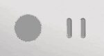 Niko Rocker 2-Voudige afdekplaat horizontaal 71 mm centerafstand voor 1 stopcontact + 1 tweev schak alu grey brushed RAL: 000 80 00