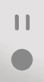 Niko Rocker 2-Voudige afdekplaat verticaal 71 mm centerafstand voor tweevoudige schakelfuncties + 1 stopcontact alu grey brushed RAL: 000 80 00