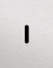 Niko Rocker 3-Voudige afdekplaat verticaal 71 mm centerafstand voor drie enkelvoudige schakelfuncties alu grey brushed RAL: 000 80 00