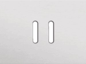 Niko Rocker 3-Voudige afdekplaat horizontaal 71 mm centerafstand voor twee tweevoudige en een enkelvoudige schakelfunctie alu grey brushed RAL: 000 80 00