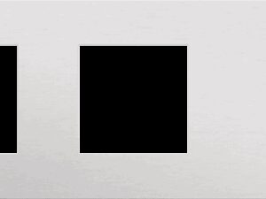 Niko Rocker 3-Voudige afdekplaat horizontaal 71 mm centerafstand voor twee functies en een enkelvoudige schakelfunctie alu grey brushed RAL: 000 80 00