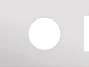 Niko Rocker 3-Voudige afdekplaat horizontaal 71 mm centerafstand voor een enkelvoudige schakelfunctie en een een stopcontact en een functie alu grey brushed RAL: 000 80 00