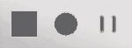 Niko Rocker 3-Voudige afdekplaat horizontaal 71 mm centerafstand voor een functie een stopcontact en een tweevoudige schakelfunctie alu grey brushed RAL: 000 80 00