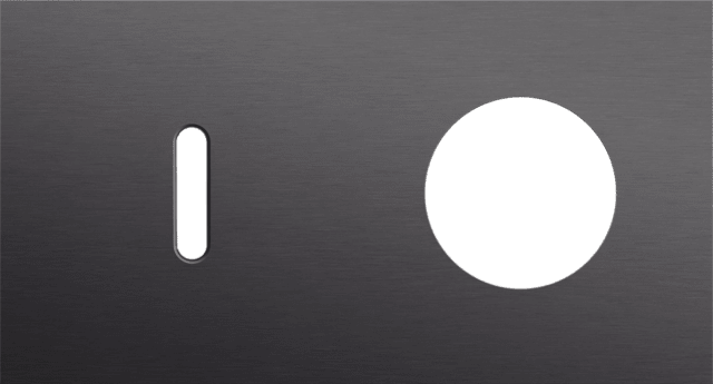 Niko Rocker 2-Voudige afdekplaat horizontaal 71 mm centerafstand voor enkelvoudige schakelfuncties + 1 stopcontact alu black brushed RAL: 000 20 00