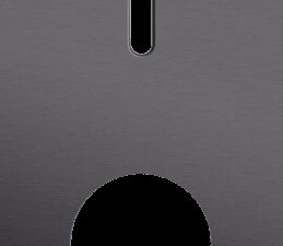 Niko Rocker 2-Voudige afdekplaat verticaal 71 mm centerafstand voor enkelvoudige schakelfuncties + 1 stopcontact alu black brushed RAL: 000 20 00