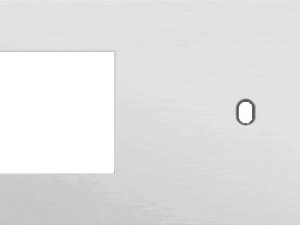 NIKO 2-Voudige afdekplaat h71 Enkelvoudige afdekplaatvr enklv schak toggle alu grij Niko Toggle alu blue grey brushed