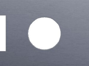 Niko Rocker 3-Voudige afdekplaat horizontaal 71 mm centerafstand voor een functie een stopcontact en een enkelvoudige schakelfunctie alu blue grey brushed RAL: 240 30 05