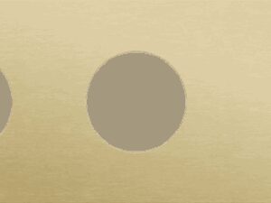 Niko Rocker 3-Voudige afdekplaat horizontaal 71 mm centerafstand voor twee stopcontacten en een enkelvoudige schakelfunctie alu gold brushed RAL: 1000