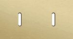 Niko Rocker 2-Voudige afdekplaat horizontaal 71 mm centerafstand voor twee enkelvoudige schakelfuncties alu gold brushed RAL: 1000