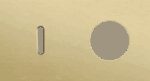 Niko Rocker 2-Voudige afdekplaat horizontaal 71 mm centerafstand voor enkelvoudige schakelfuncties + 1 stopcontact alu gold brushed RAL: 1000