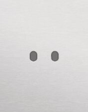 NIKO 3-Voudige afdekplaat v71 vr 2 tweev + enklv schak toggle alu grijs Niko Toggle alu blue grey brushed